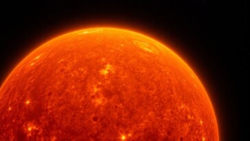 La récente image du Soleil révèle des bandes sur sa surface, une découverte fascinante