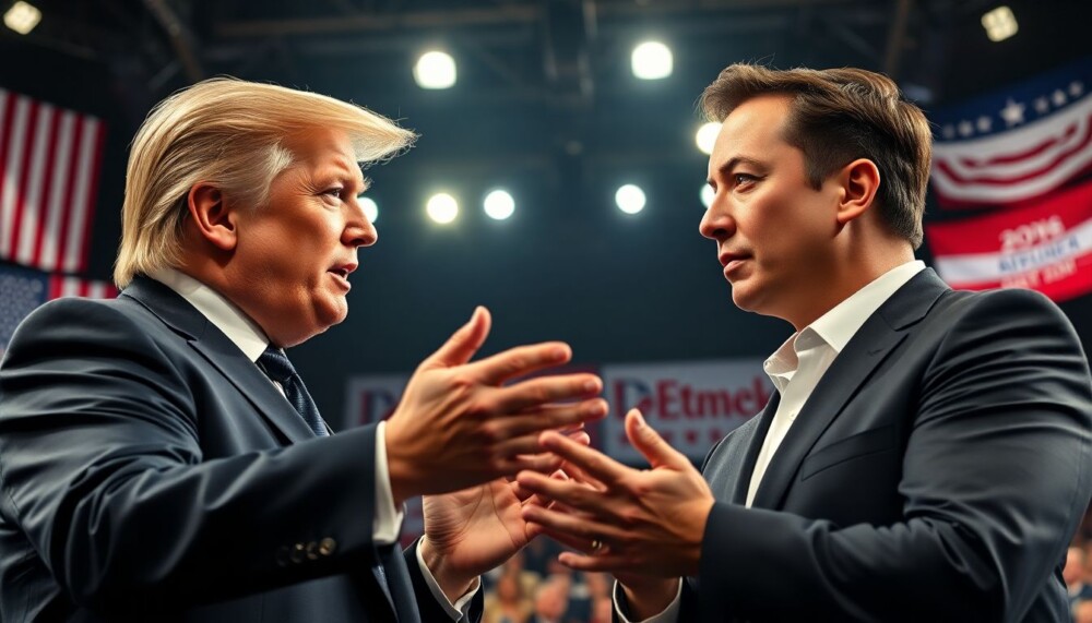 La rivalité entre Trump et Musk complique la situation du Parti républicain