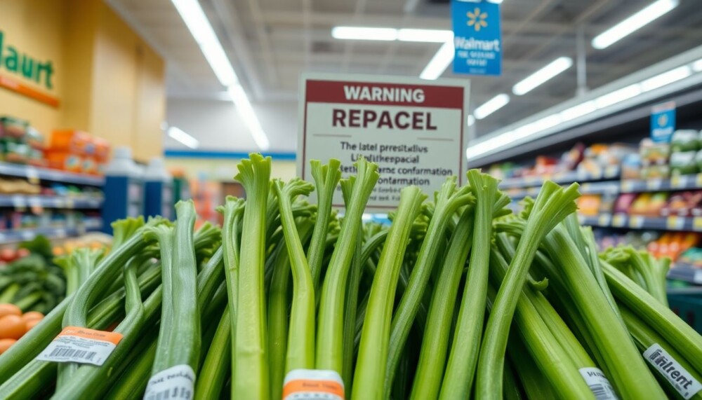 Le céleri vendu chez Walmart est rappelé à cause de risques de contamination par la listeria