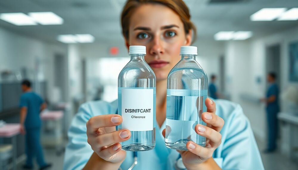 Le désinfectant au chlore n’est pas plus efficace que l’eau pour tuer la superbactérie des hôpitaux Le désinfectant au chlore n’est pas plus efficace que l’eau pour tuer la superbactérie des hôpitaux