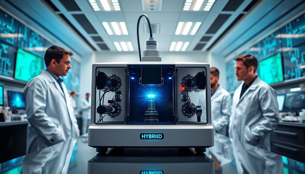 Le dispositif hybride améliore considérablement la technologie laser existante et omniprésente