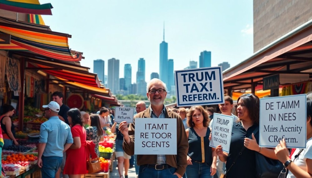 Le marché peut véritablement exprimer son avis sur la vaste réforme fiscale de Trump Le marché peut véritablement exprimer son avis sur la vaste réforme fiscale de Trump