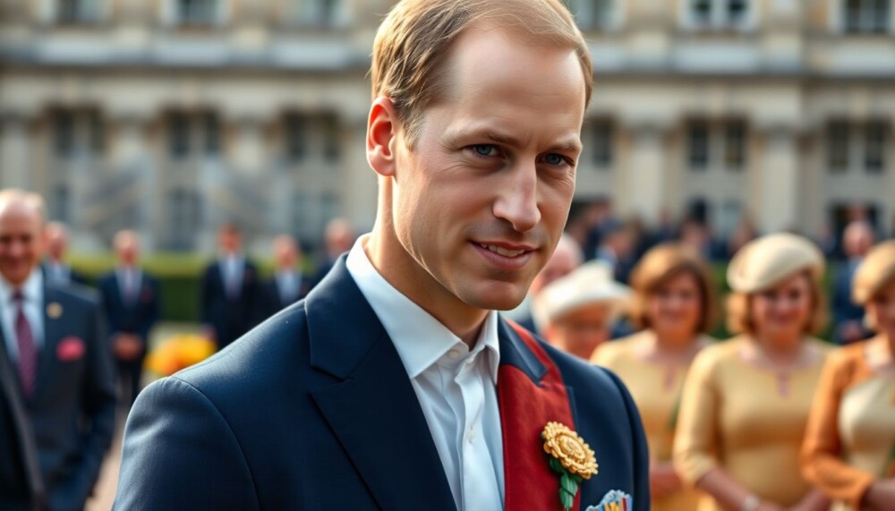 Le prince William lance une allusion à Harry par un commentaire familial lors de son apparition Le prince William lance une allusion à Harry par un commentaire familial lors de son apparition
