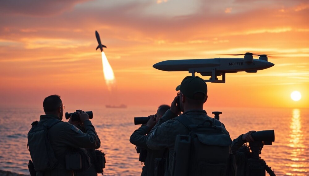 Le projectile aurait été abattu au-dessus de la mer Rouge après l’alerte du drone d’Eilat ; Tsahal poursuit ses frappes à Gaza Le projectile aurait été abattu au-dessus de la mer Rouge après l’alerte du drone d’Eilat ; Tsahal poursuit ses frappes à Gaza