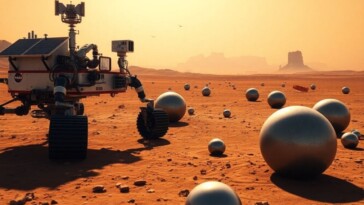 Le rover de la Nasa sur Mars trouve des sphères étranges, déconcertant les experts