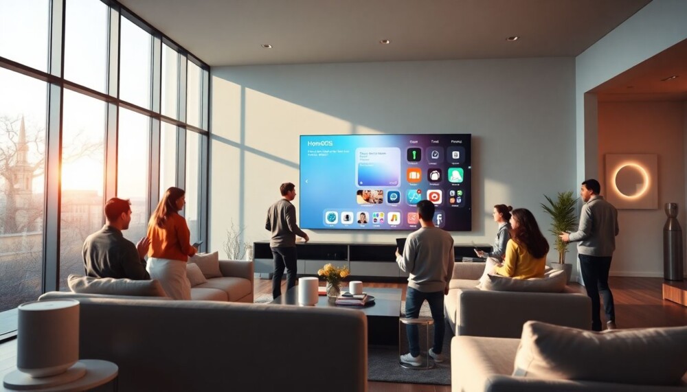 Le système HomeOS sera lancé début 2026 avec de nouveaux appareils Apple Le système HomeOS sera lancé début 2026 avec de nouveaux appareils Apple