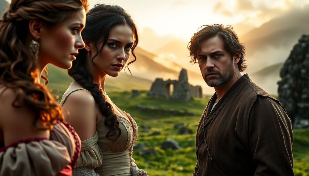 Le triangle amoureux ‘Outlander’ qui n’arrivera ‘jamais’, selon EP