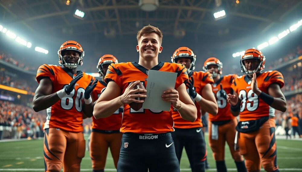 Les Bengals et Burrow acceptent une prolongation record de 275 millions de dollars sur cinq ans Les Bengals et Burrow acceptent une prolongation record de 275 millions de dollars sur cinq ans