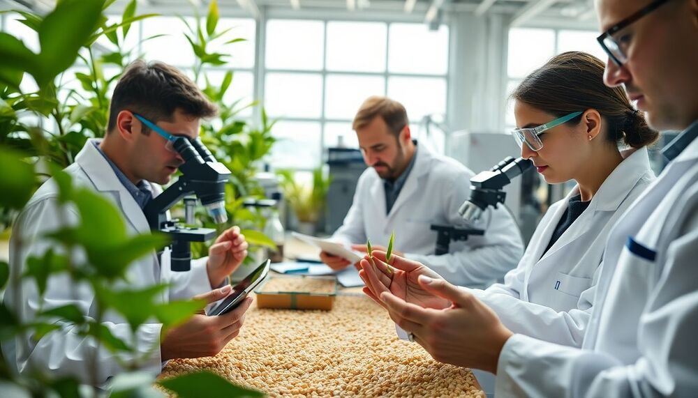 Les chercheurs améliorent la teneur en azote des graines en réduisant les niveaux de chlorophylle des plantes