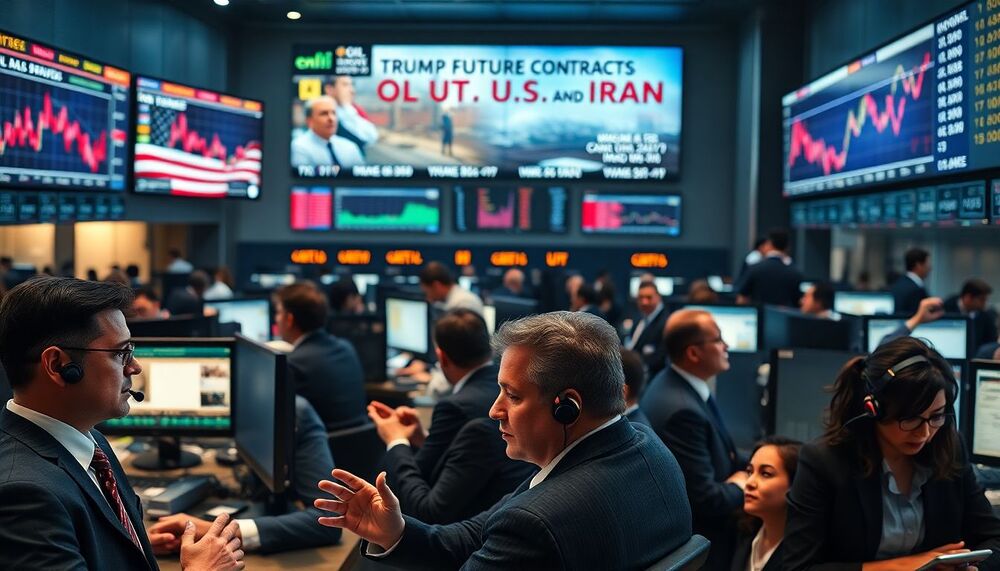 Les contrats à terme sur le pétrole augmentent, tandis que ceux des États-Unis baissent après l’avertissement de Trump à Téhéran Les contrats à terme sur le pétrole augmentent, tandis que ceux des États-Unis baissent après l’avertissement de Trump à Téhéran