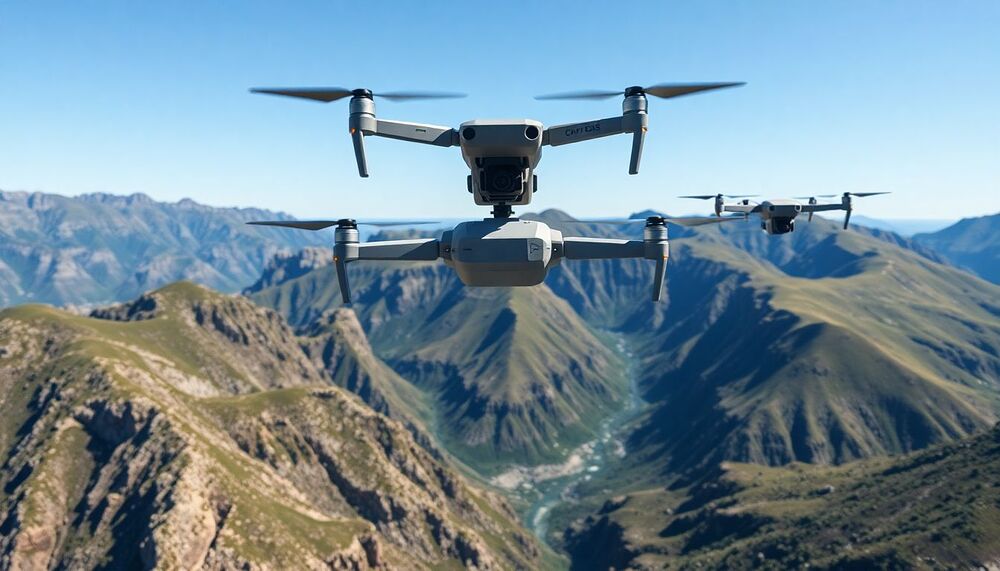 Les drones capturent de nouveaux indices sur la façon dont l’eau façonne les chaînes de montagnes au fil du temps Les drones capturent de nouveaux indices sur la façon dont l’eau façonne les chaînes de montagnes au fil du temps
