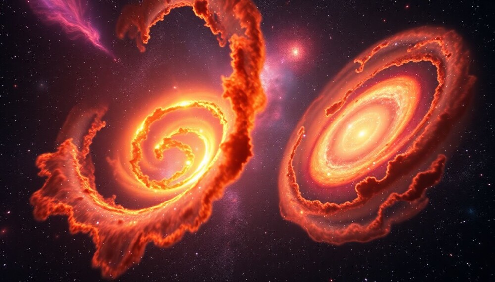 Les «galaxies adolescentes» sont inhabituellement chaudes et brillantes d’éléments inattendus Les «galaxies adolescentes» sont inhabituellement chaudes et brillantes d’éléments inattendus