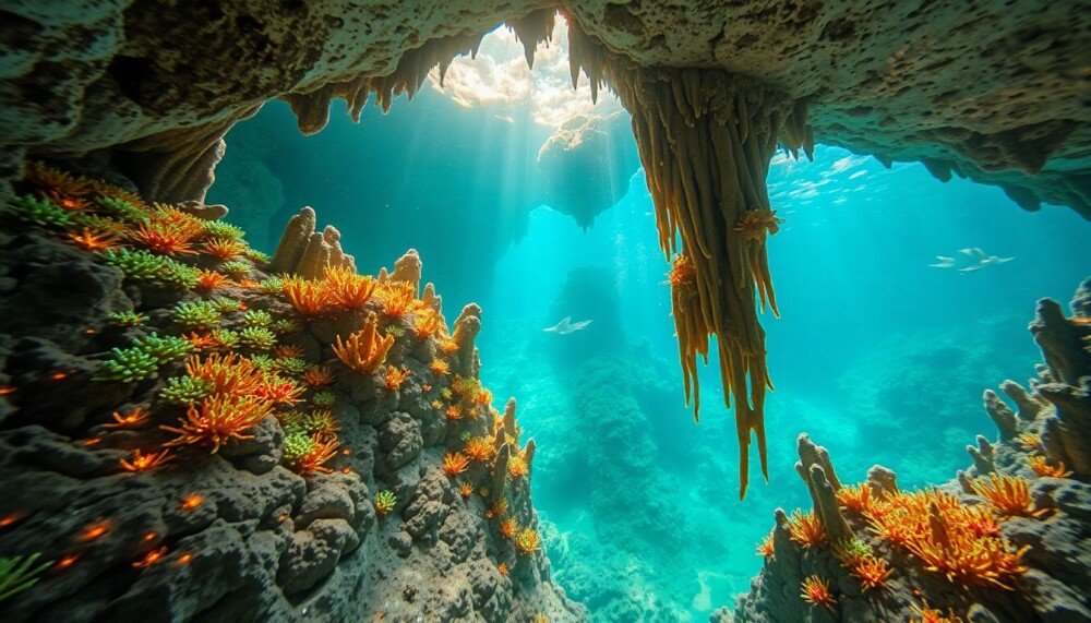 Les grottes sous-marines du Yucatán contiennent des communautés microbiennes uniques