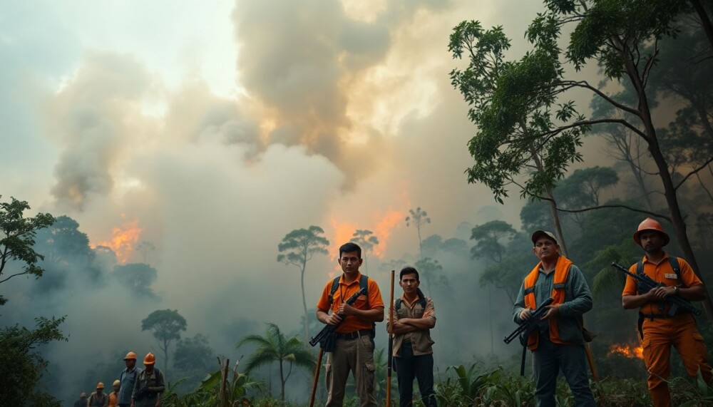 Les incendies de forêt menacent les gains environnementaux en Amazonie, une région cruciale pour le climat Les incendies de forêt menacent les gains environnementaux en Amazonie, une région cruciale pour le climat