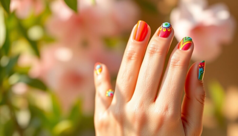 Les ongles dopamine : la tendance manucure d’été qui illumine votre humeur instantanément