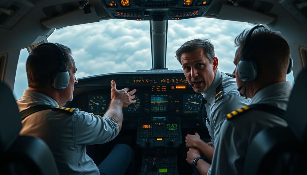 Les pilotes d’un avion régional disent qu’un troisième pilote dans le cockpit a tenté d’arrêter les moteurs Les pilotes d’un avion régional disent qu’un troisième pilote dans le cockpit a tenté d’arrêter les moteurs