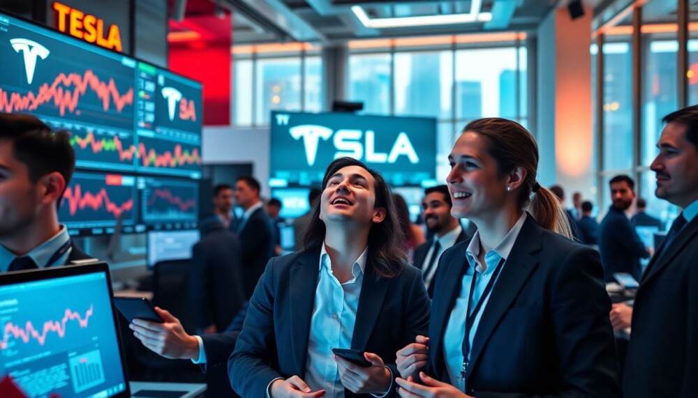 Les trois moments clés expliquant les fluctuations spectaculaires de l’action Tesla cette année Les trois moments clés expliquant les fluctuations spectaculaires de l’action Tesla cette année