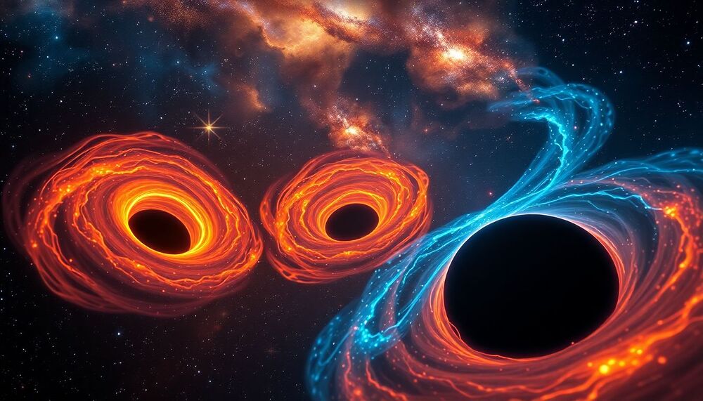 Les trous noirs mangent plus vite que prévu Les trous noirs mangent plus vite que prévu