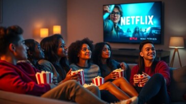 Les utilisateurs de Netflix regardent des mini-séries captivantes en une seule nuit