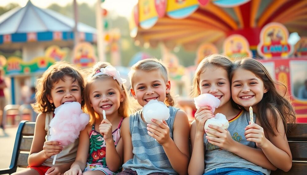 Les vacances font grossir les enfants