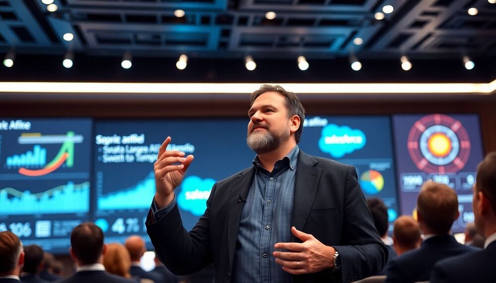 Marc Benioff déclare que l’IA de Salesforce traite les requêtes clients avec 93 % de précision Marc Benioff déclare que l’IA de Salesforce traite les requêtes clients avec 93 % de précision