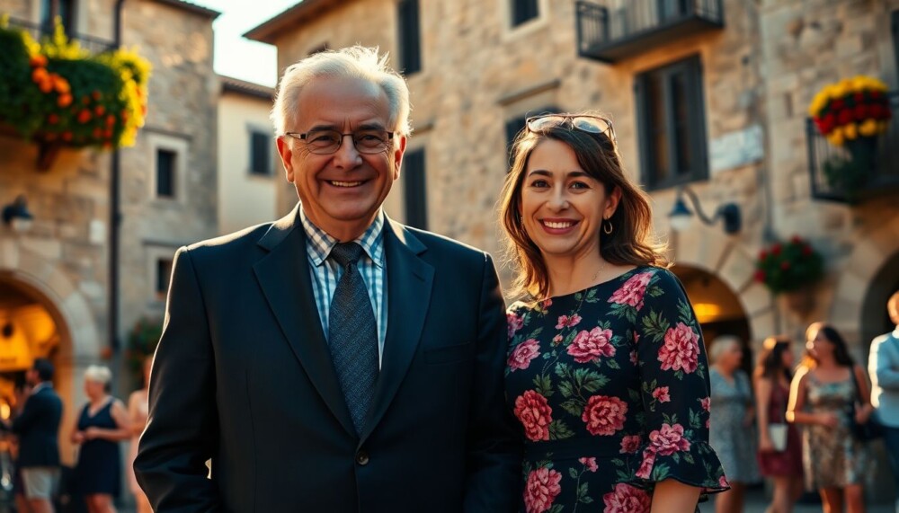 Martin Scorsese honoré en Sicile avec sa fille Francesca