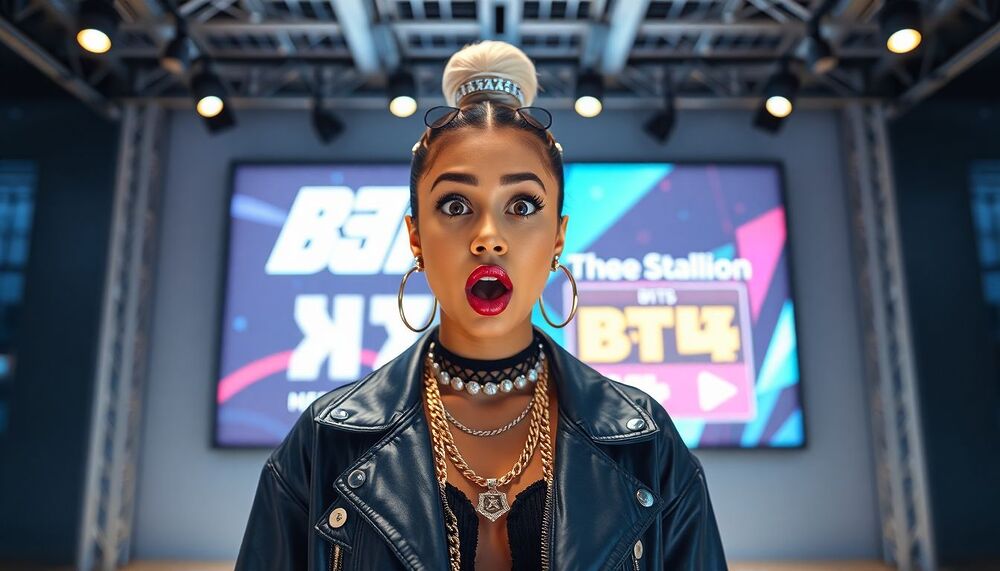 Megan Thee Stallion était choquée que BTS veuille collaborer avec elle Megan Thee Stallion était choquée que BTS veuille collaborer avec elle