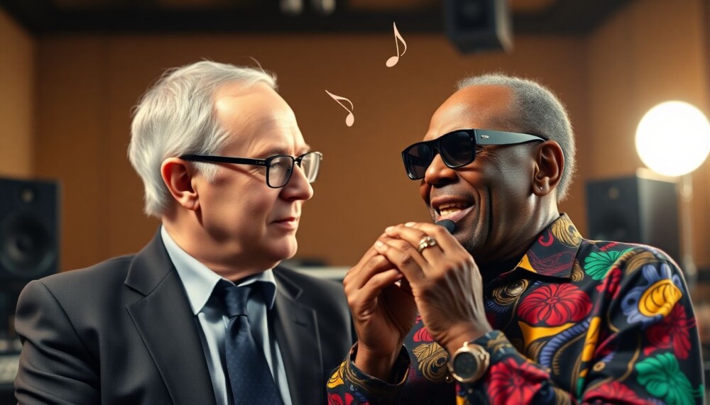 Michel Barnier prend-il exemple sur Stevie Wonder ? Michel Barnier prend-il exemple sur Stevie Wonder ?