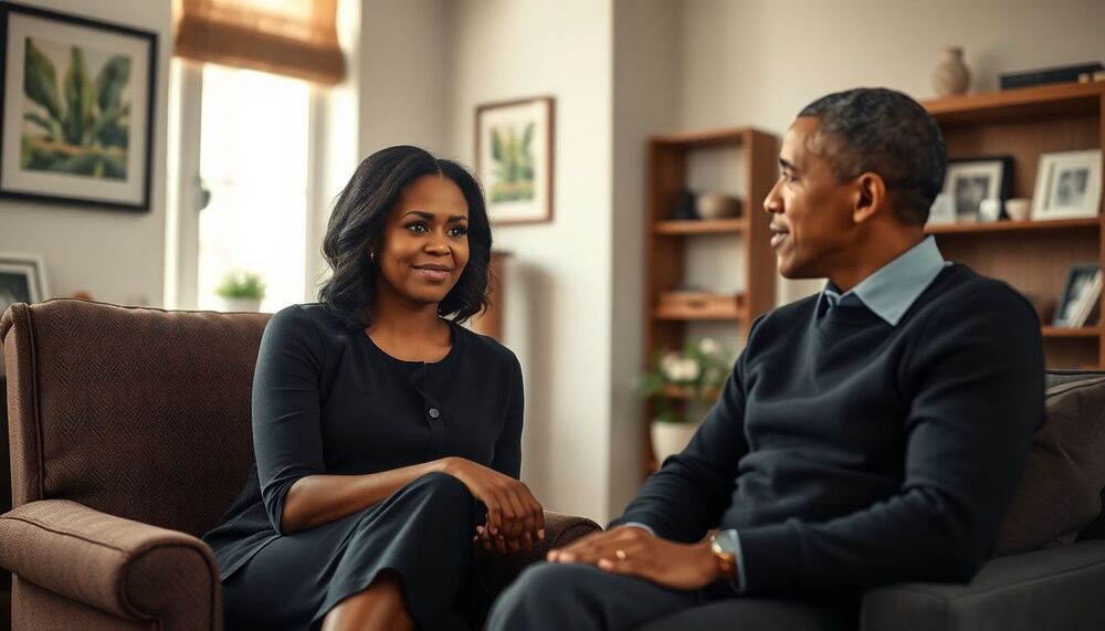 Michelle Obama parle du ressentiment dans son mariage avec Barack et de la thérapie de couple Michelle Obama parle du ressentiment dans son mariage avec Barack et de la thérapie de couple