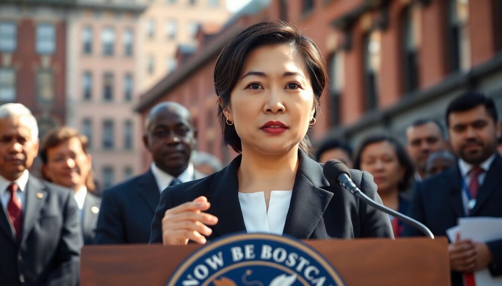 Michelle Wu entre dans l’histoire en prêtant serment en tant que première Américaine d’origine asiatique à devenir maire de Boston