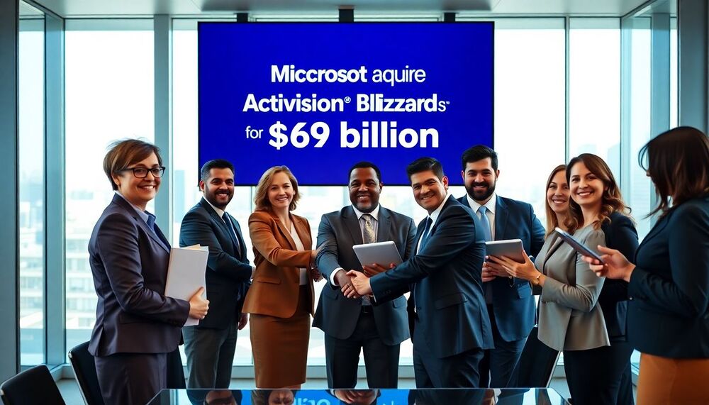 Microsoft conclut un accord de 69 milliards de dollars pour acheter le fabricant de Call of Duty Activision Blizzard après avoir surmonté l’obstacle britannique