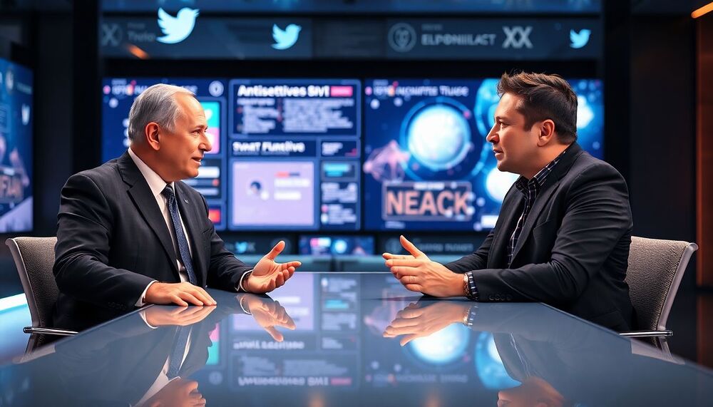 Netanyahu et Musk s’entretiennent en direct sur X, discutent de l’antisémitisme, de l’IA et de la surveillance de la planète