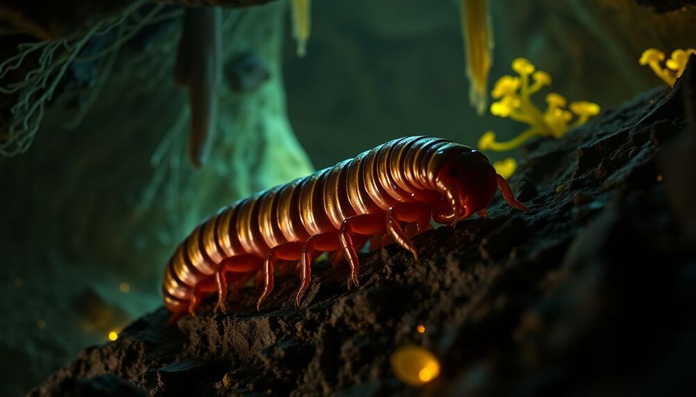 Nouveau mille-pattes au sommet de la chaîne alimentaire dans le Movile imprégné de soufre – ScienceDaily