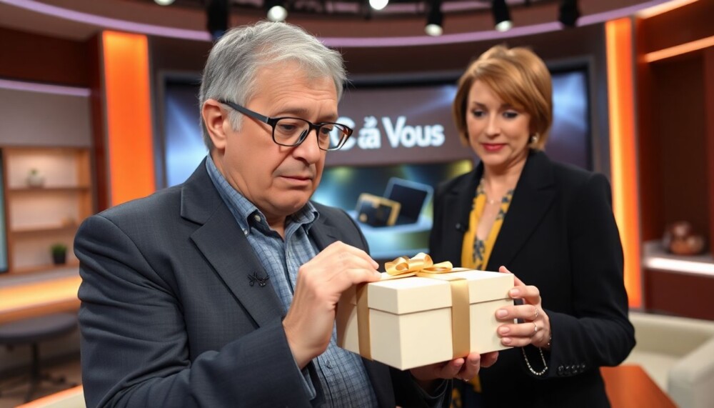 Pierre Lescure dévoile un cadeau de Juliette Armanet : moment gênant dans C à Vous Pierre Lescure dévoile un cadeau de Juliette Armanet : moment gênant dans C à Vous
