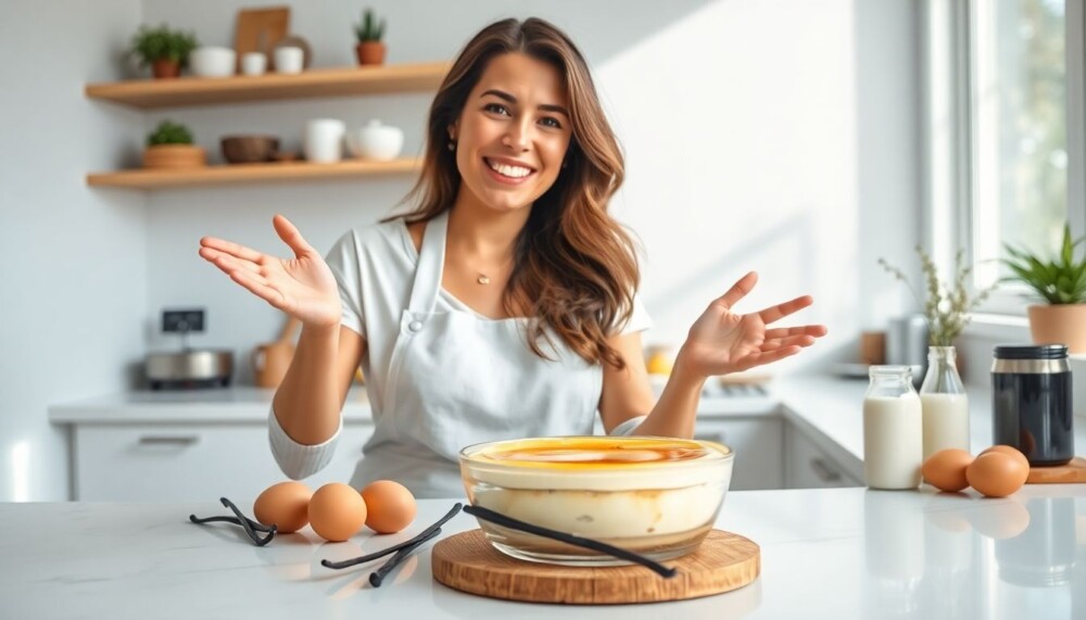 Une diététicienne propose une recette facile de flan à la vanille avec 3 ingrédients Une diététicienne propose une recette facile de flan à la vanille avec 3 ingrédients