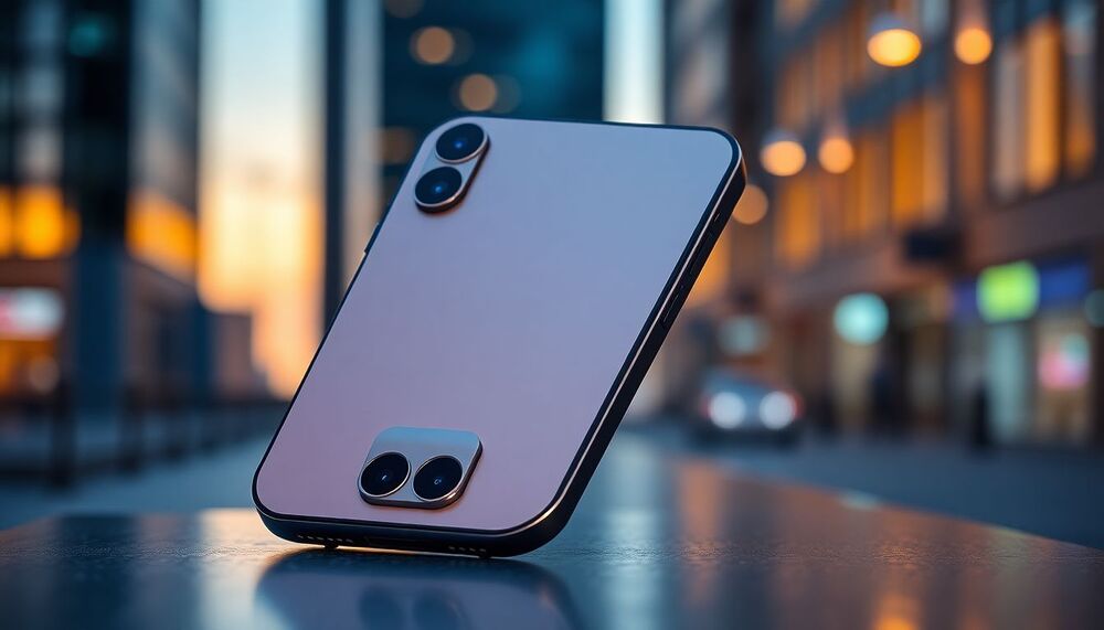 Rumeur : iPhone pliable avec écran réduit et double caméra de 48 MP