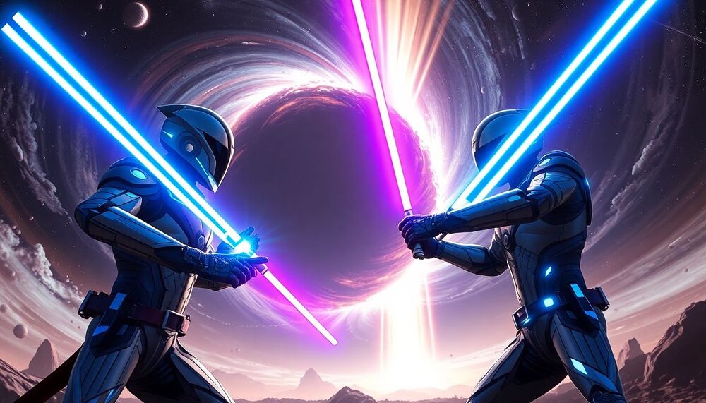 « Sabres laser » galactiques : répondre à des questions de longue date sur les jets des trous noirs « Sabres laser » galactiques : répondre à des questions de longue date sur les jets des trous noirs