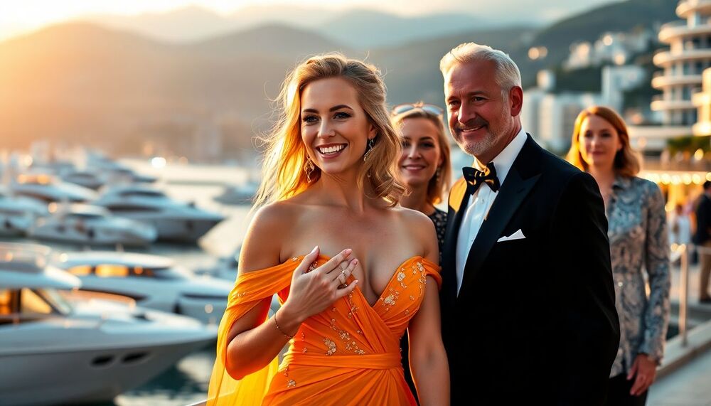 Sara Mortensen révélée, Ingrid Chauvin et son époux vivent une journée inoubliable au Festival de Monte-Carlo