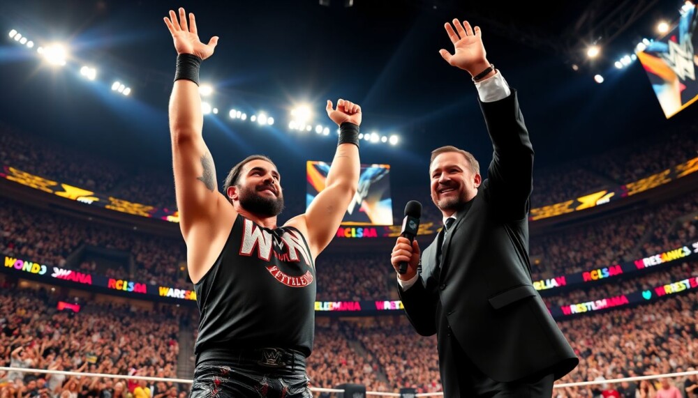 Seth Rollins triomphe à WrestleMania 41 avec l’aide de Paul Heyman
