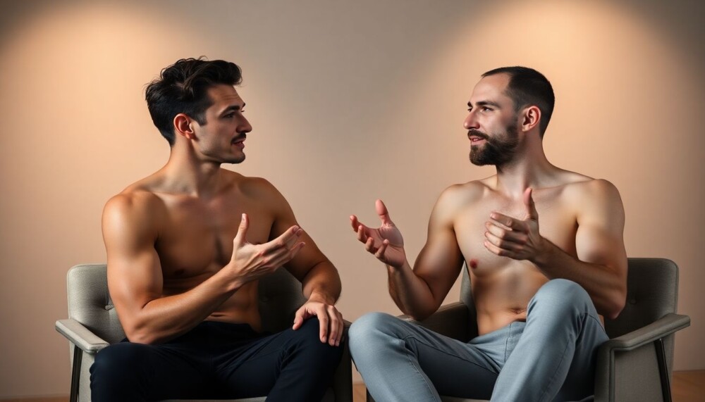 Thibaut Evrard et Corentin Fila parlent de sexualité dans Escort Boys et de leur rapport à la nudité