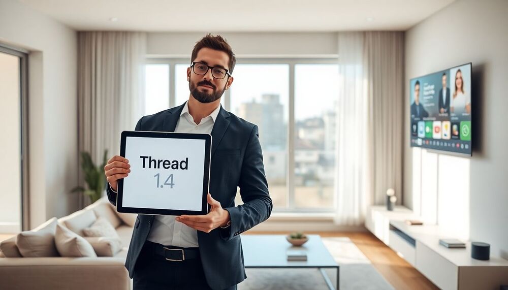 Thread 1.4 adopté par tvOS 26 pour optimiser Apple Home