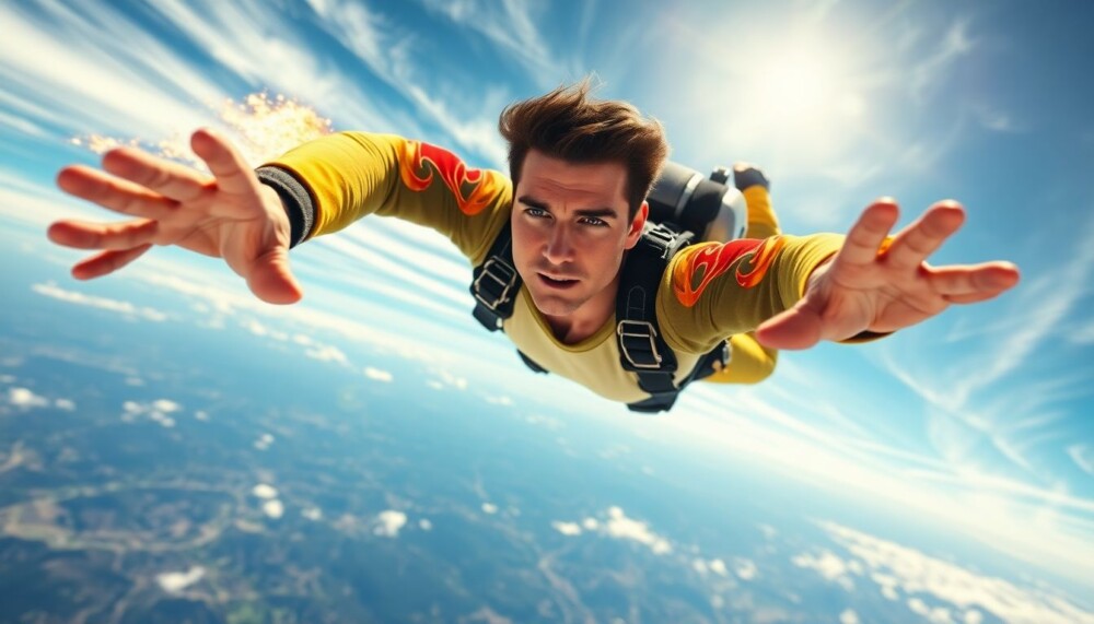 Tom Cruise décroche un record Guinness pour ses sauts en parachute enflammés Tom Cruise décroche un record Guinness pour ses sauts en parachute enflammés