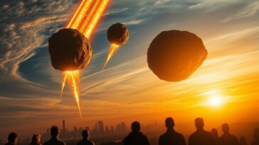 Trois astéroïdes pourraient frapper la Terre avec une puissance un million de fois celle d’Hiroshima