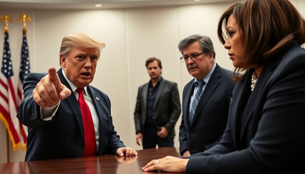 Trump accuse Kamala Harris de pratiques illégales après son conflit avec Bruce Springsteen
