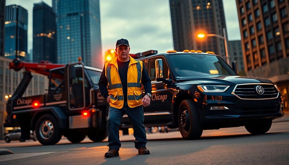 Un conducteur armé d’une dépanneuse de Chicago renverse la situation contre un tireur présumé en voiture