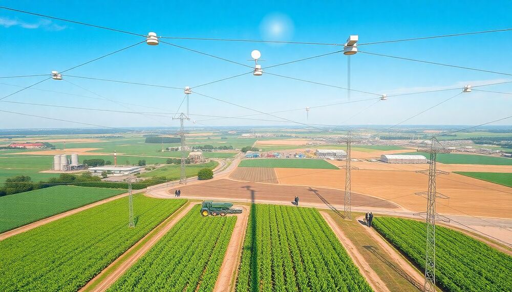 Un réseau de mesure dense relie la pollution atmosphérique et les pratiques agricoles courantes Un réseau de mesure dense relie la pollution atmosphérique et les pratiques agricoles courantes