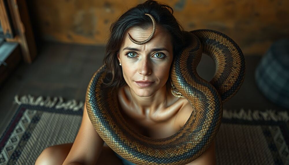Une Australienne trouvée avec un ascaris parasite dans le cerveau capturé par un python de tapis Une Australienne trouvée avec un ascaris parasite dans le cerveau capturé par un python de tapis