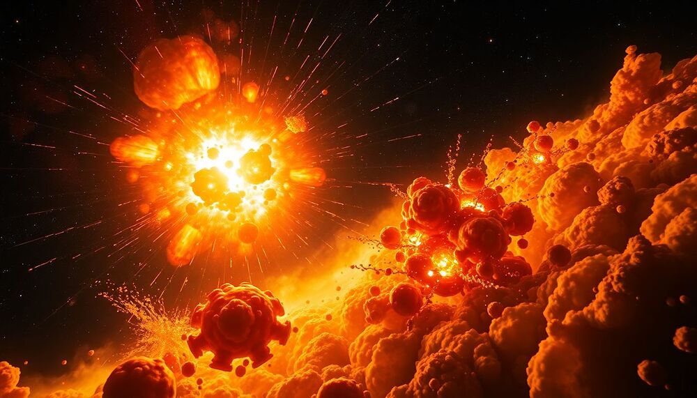 Une explosion spatiale massive observée créant des éléments nécessaires à la vie Une explosion spatiale massive observée créant des éléments nécessaires à la vie