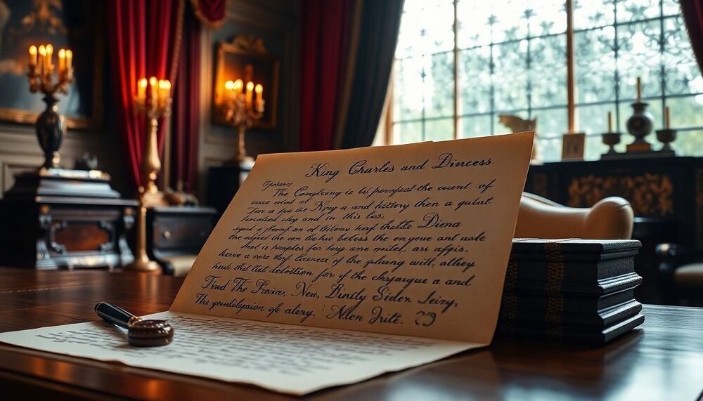 Une lettre du roi Charles à la princesse Diana révèle ses sentiments avant leur mariage Une lettre du roi Charles à la princesse Diana révèle ses sentiments avant leur mariage