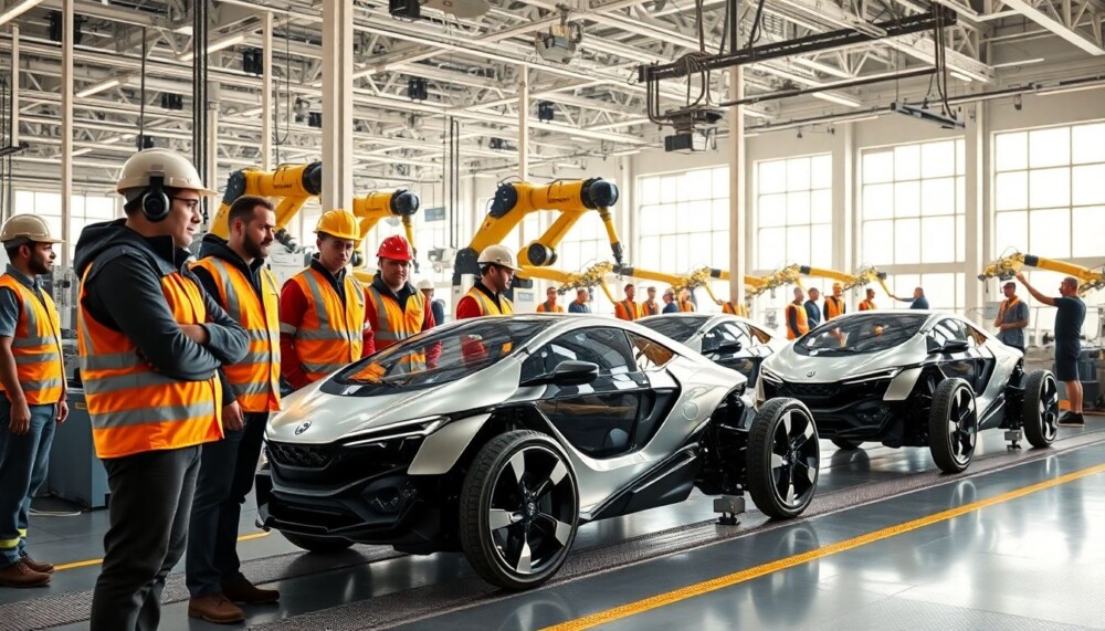 Visitez l’usine où est fabriquée la première flotte de robotaxis aux États-Unis Visitez l’usine où est fabriquée la première flotte de robotaxis aux États-Unis